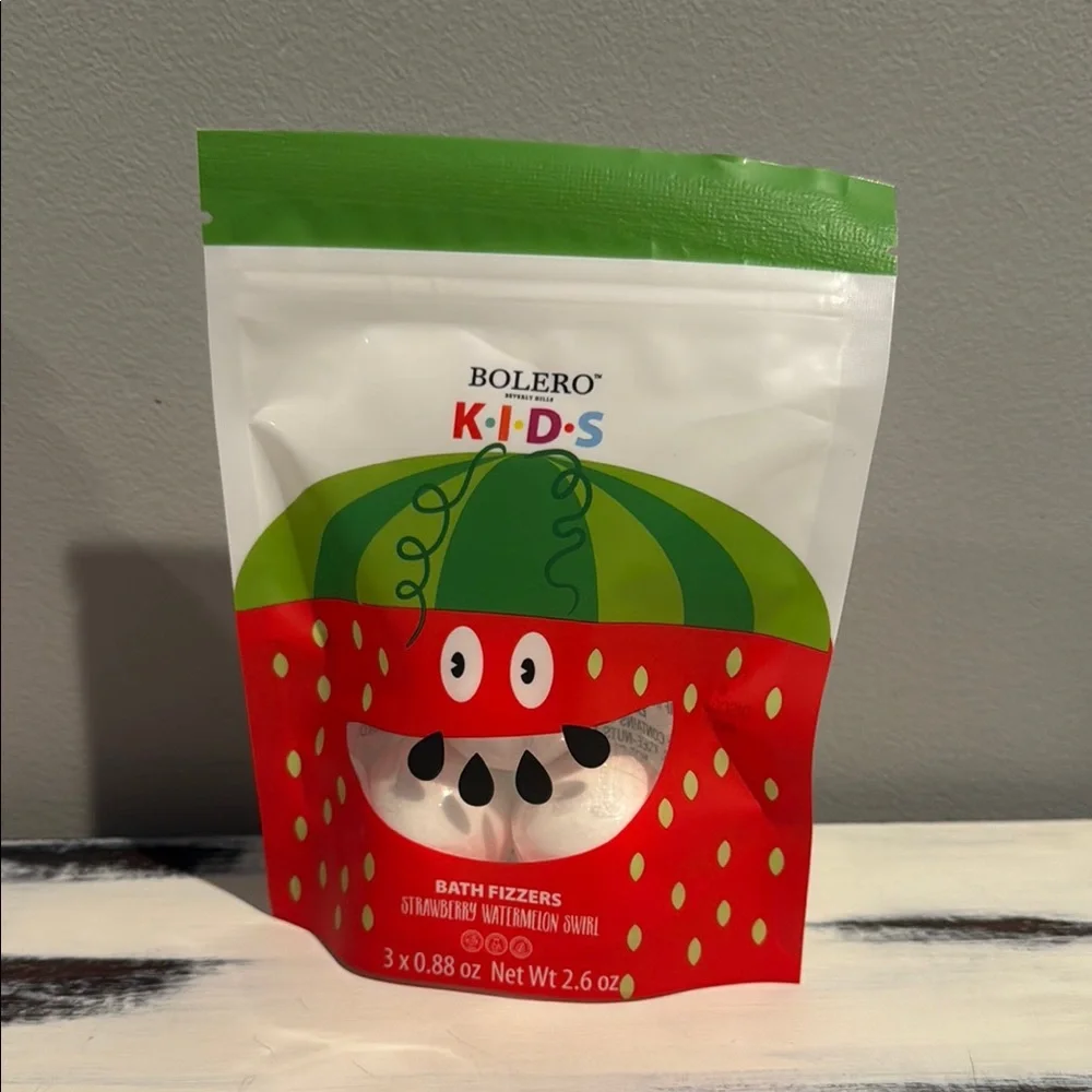 1- 3pk bath fizzers for kids